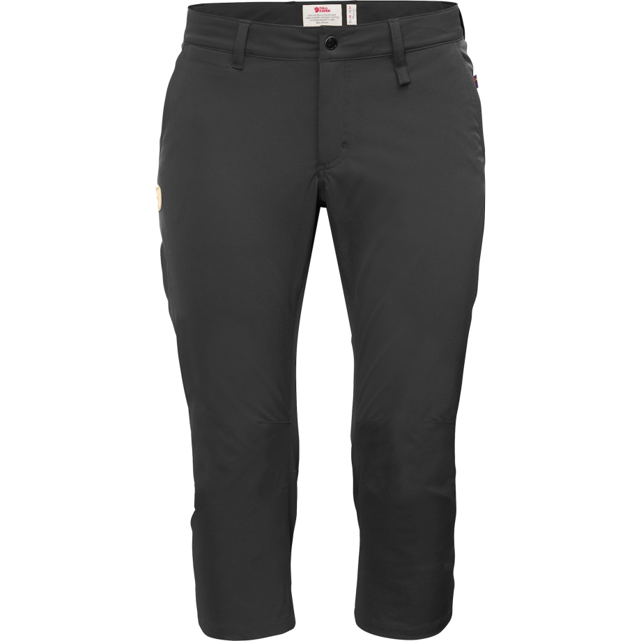 Dark Grey Abisko Capri Trousers W Fjällräven Canada