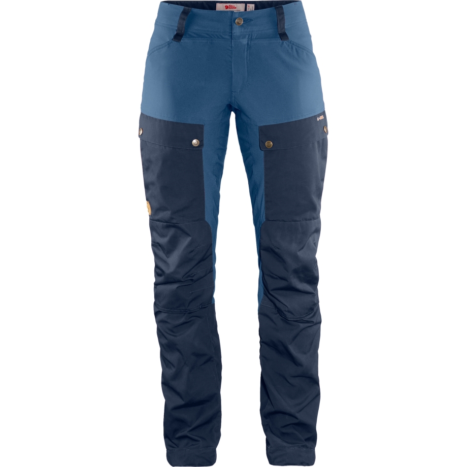 Keb Trousers Curved W Reg Dark Navy-Uncle Blue Fjällräven Canada
