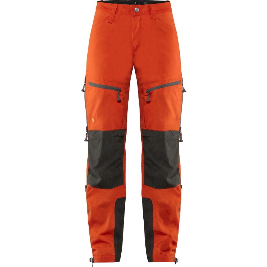 Fjällräven Canada Hokkaido Orange Bergtagen Trousers W