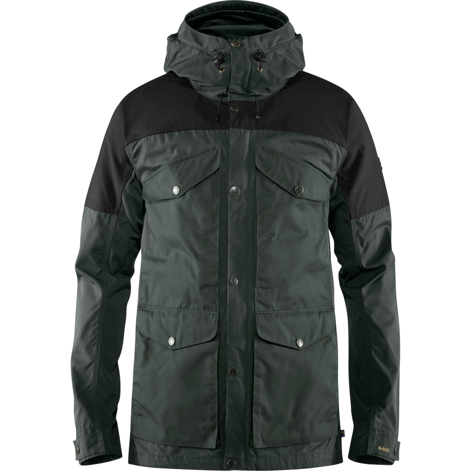 Dark Grey-Black Fjällräven Canada Vidda Pro Jacket M