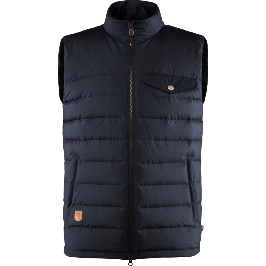 Greenland Down Liner Vest M Night Sky Fjällräven Canada
