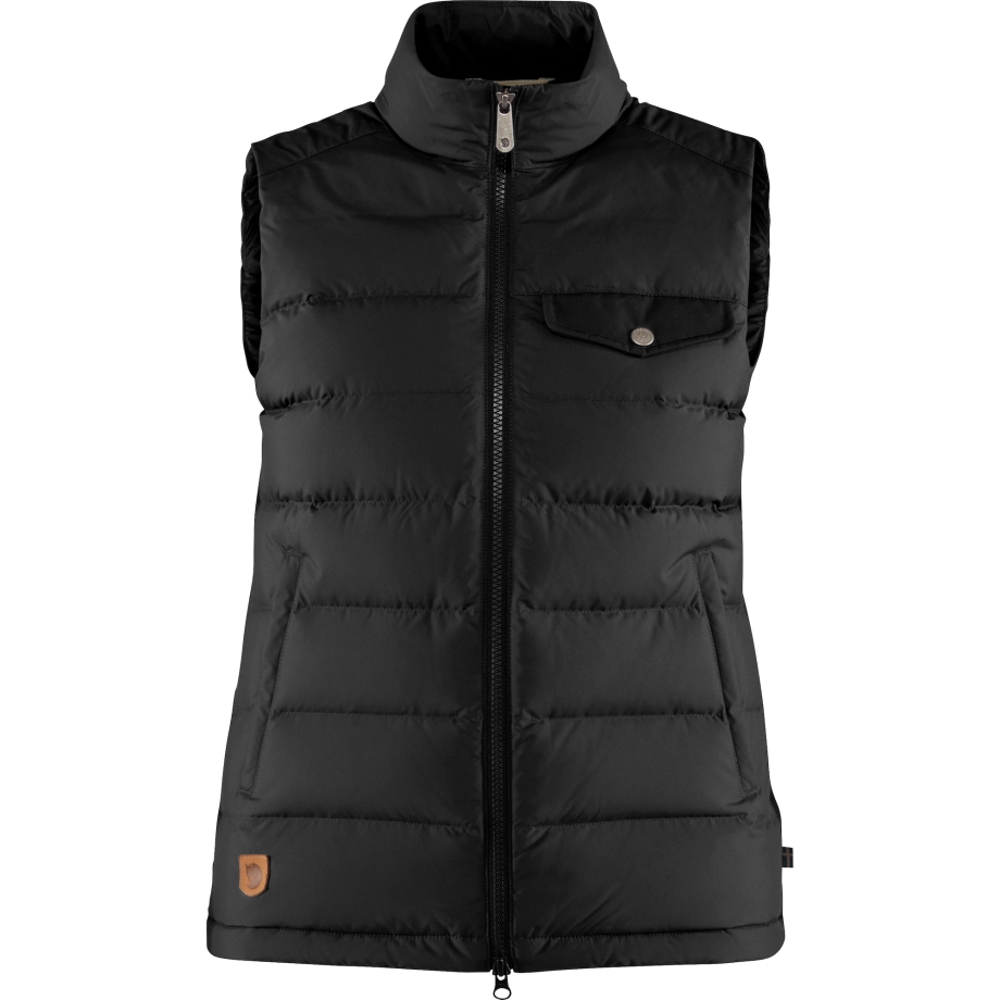 Black Fjällräven Canada Greenland Down Liner Vest W
