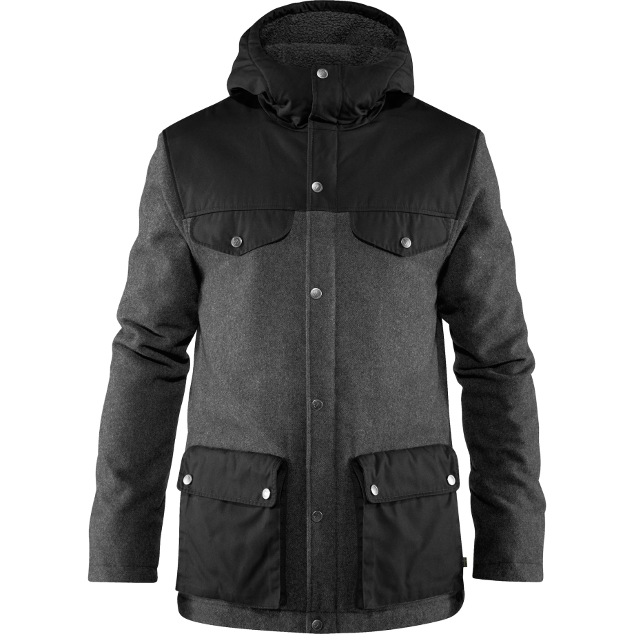 Greenland Re-Wool Jacket M Grey Fjällräven Canada Brand