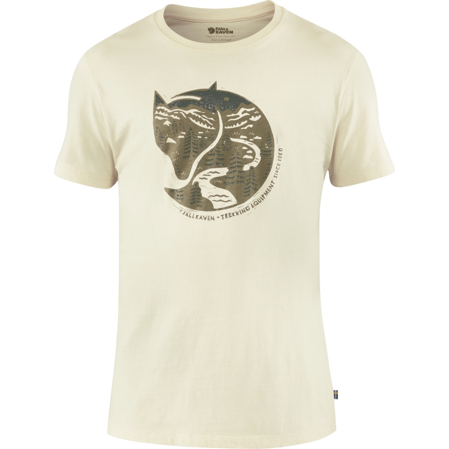 Arctic Fox T-Shirt M Fjällräven Canada Chalk White