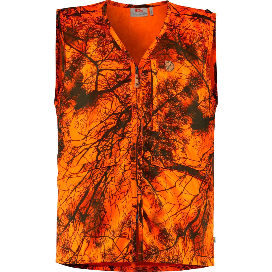 Fjällräven Canada Värmland Vest Orange Camo