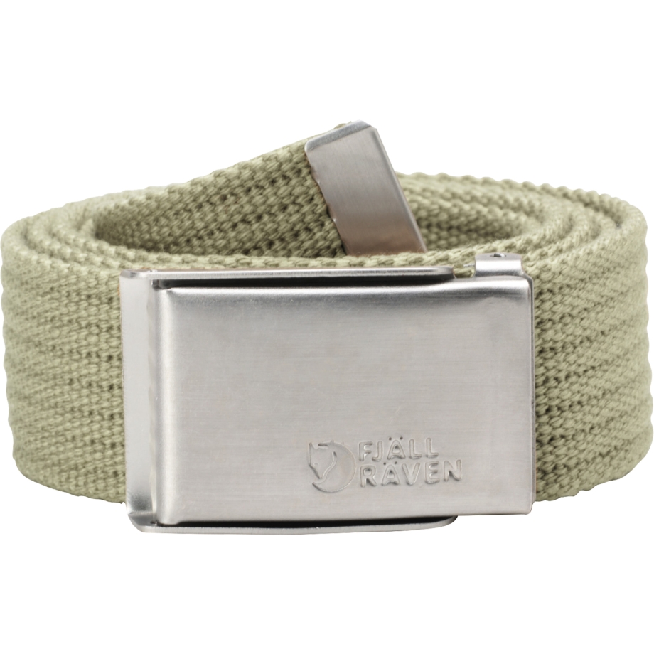 Light Khaki Fjällräven Canada Merano Canvas Belt