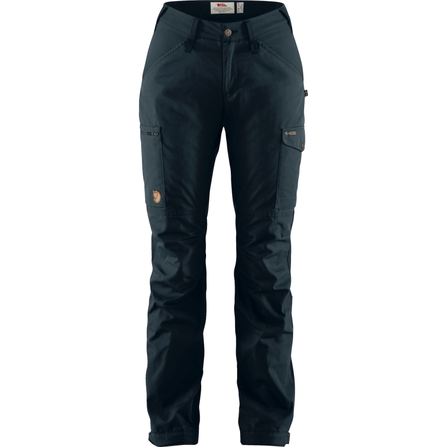 Kaipak Trousers Curved W Fjällräven Canada Dark Navy