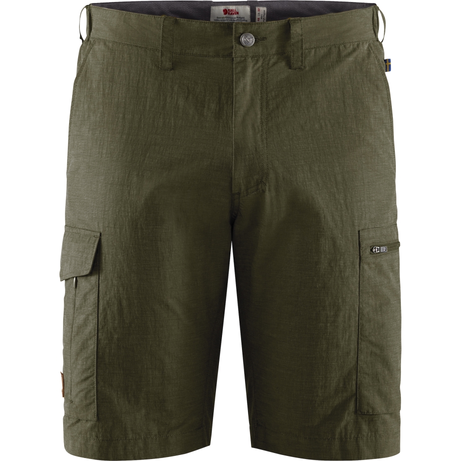 Laurel Green Fjällräven Canada Travellers Mt Shorts M