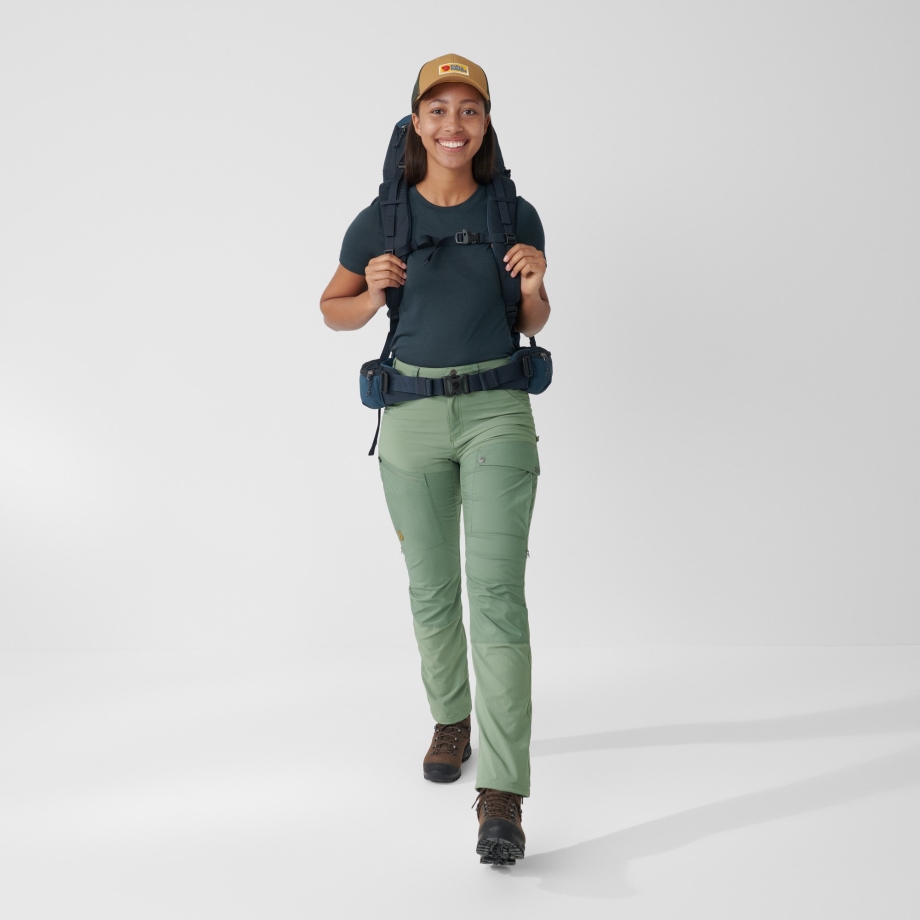 Black Fjällräven Canada Abisko Midsummer Trousers W Short