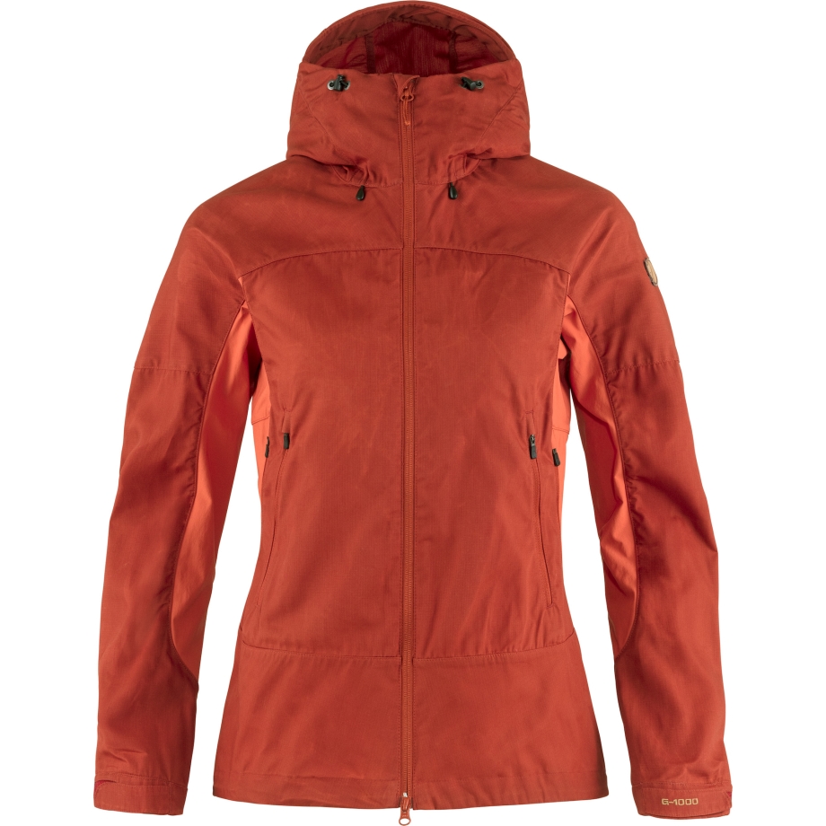 Abisko Lite Trekking Jacket W Cabin Red-Rowan Red Fjällräven Canada