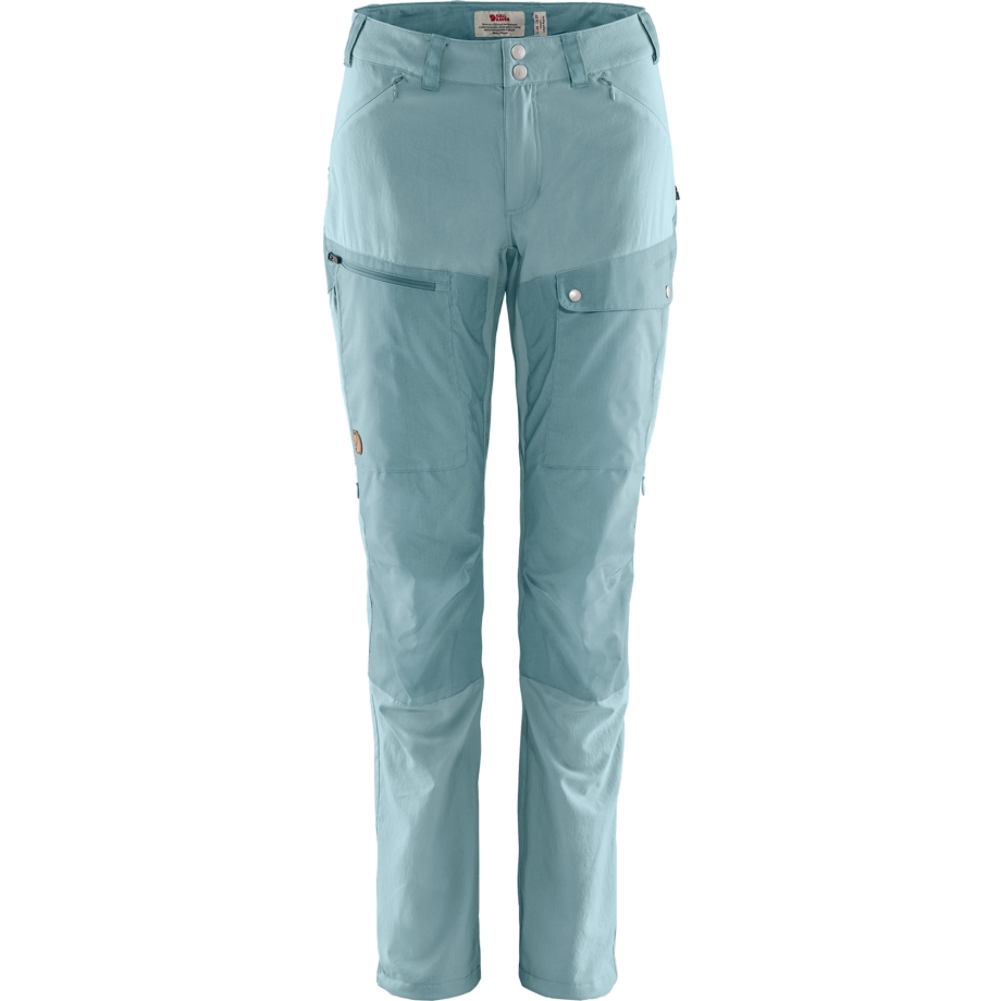 Abisko Midsummer Trousers W Short Fjällräven Canada Mineral Blue-Clay Blue