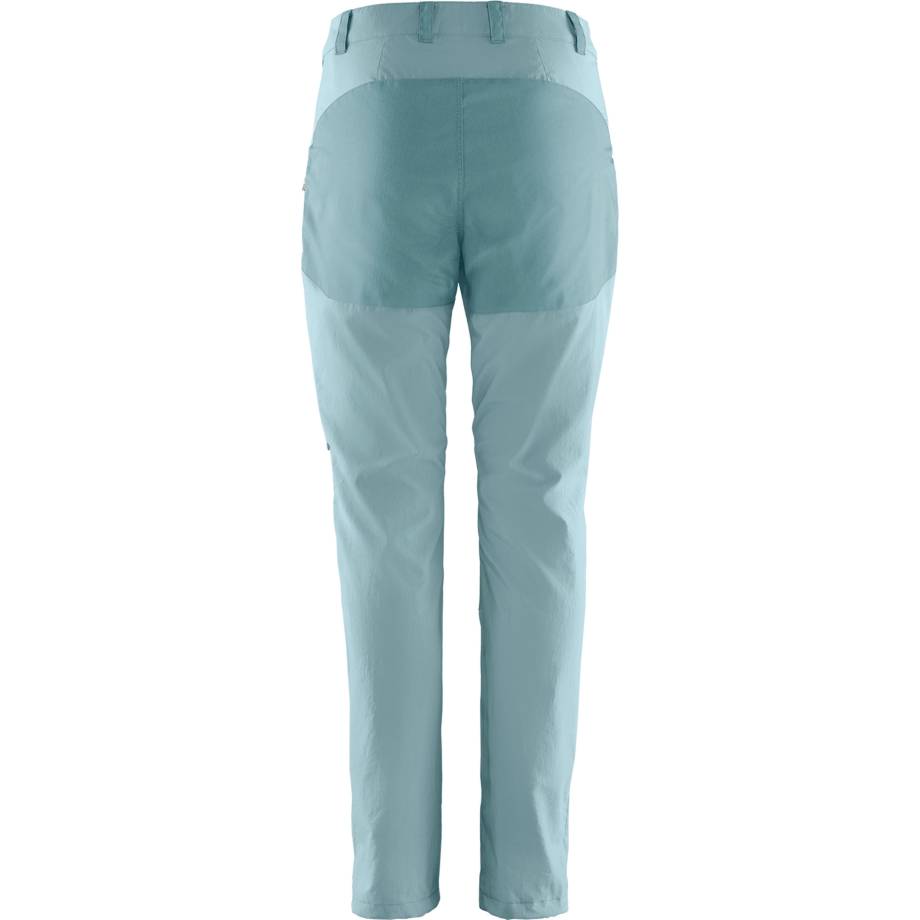 Abisko Midsummer Trousers W Short Fjällräven Canada Mineral Blue-Clay Blue