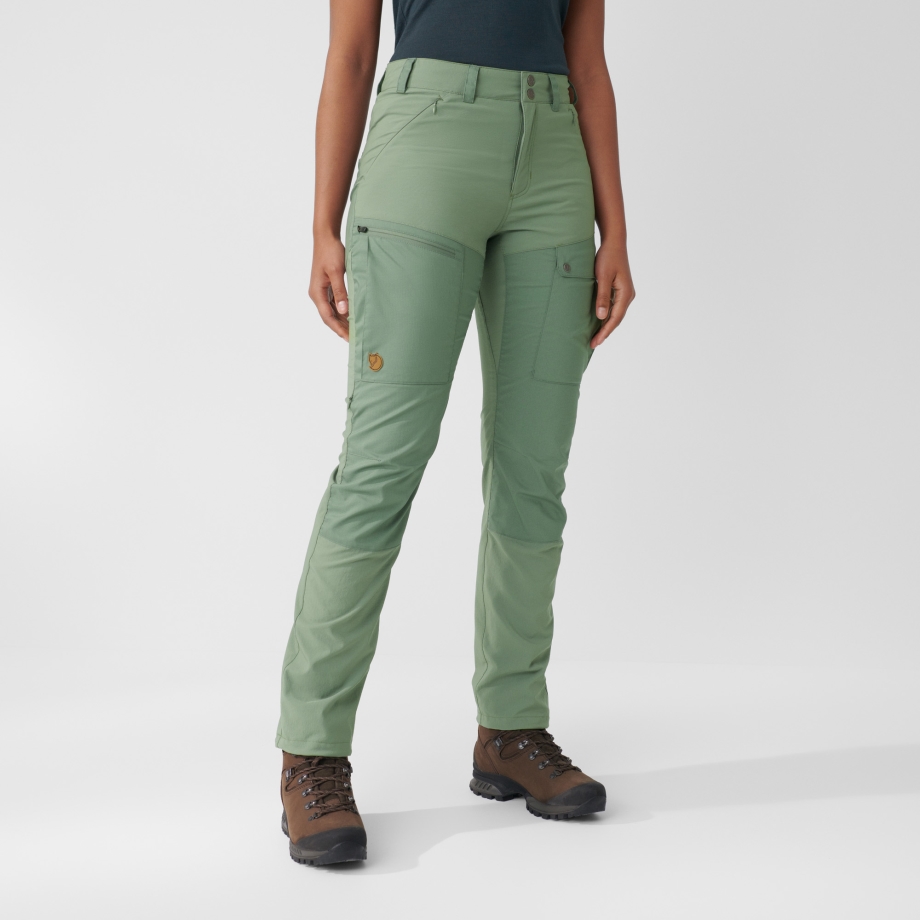 Abisko Midsummer Trousers W Short Fjällräven Canada Mineral Blue-Clay Blue