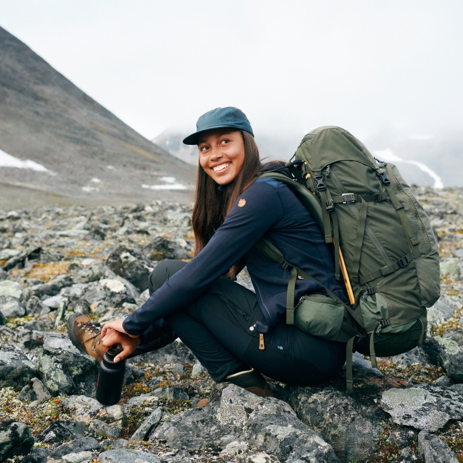 Abisko Midsummer Trousers W Short Fjällräven Canada Mineral Blue-Clay Blue