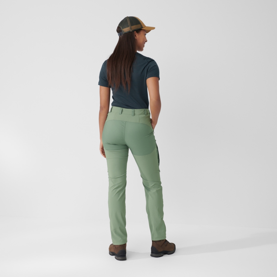 Fjällräven Canada Abisko Midsummer Trousers W Reg Mineral Blue-Clay Blue