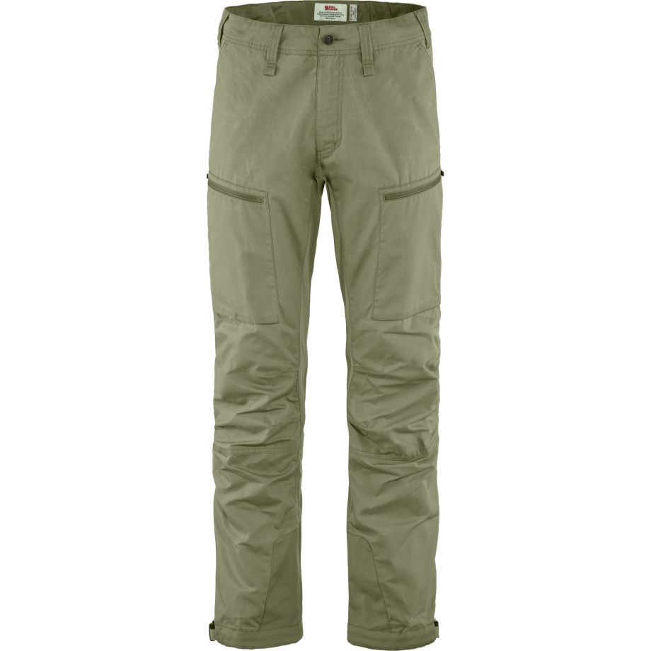 Light Olive Fjällräven Canada Abisko Lite Trekking Trousers M Reg