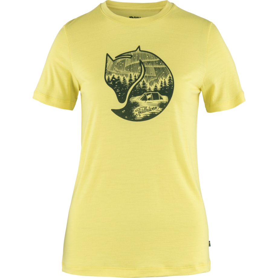 Lemon Yellow Abisko Wool Fox Ss W Fjällräven Canada