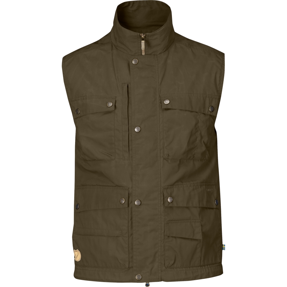 Reporter Lite Vest M Dark Olive Fjällräven Canada