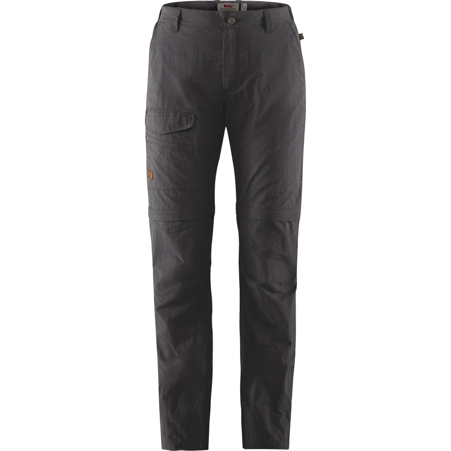 Travellers Mt Zip-Off Trousers M Fjällräven Canada Dark Grey