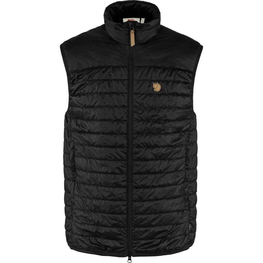 Abisko Padded Vest M Black Fjällräven Canada Brand