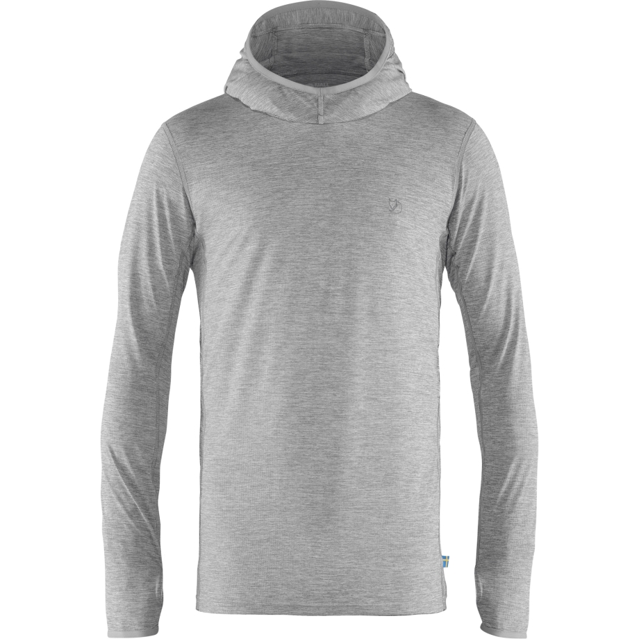 Shark Grey Fjällräven Canada Brand Abisko Sun Hoodie M