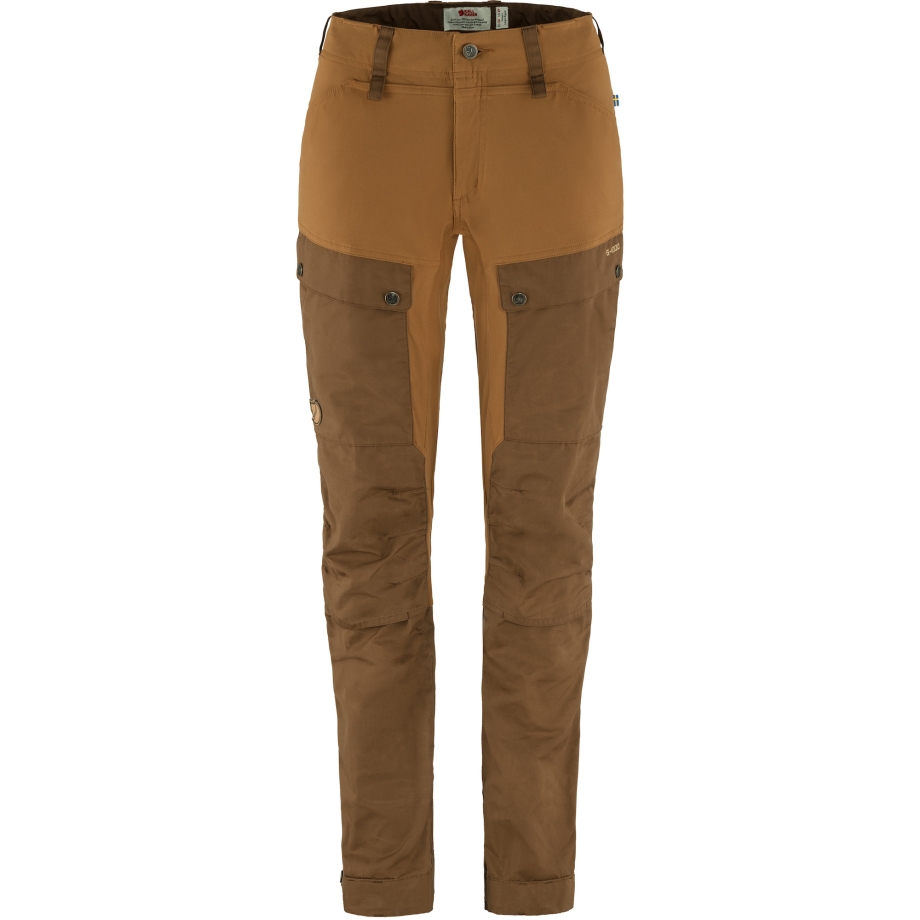 Fjällräven Canada Timber Brown-Chestnut Keb Trousers Curved W Short
