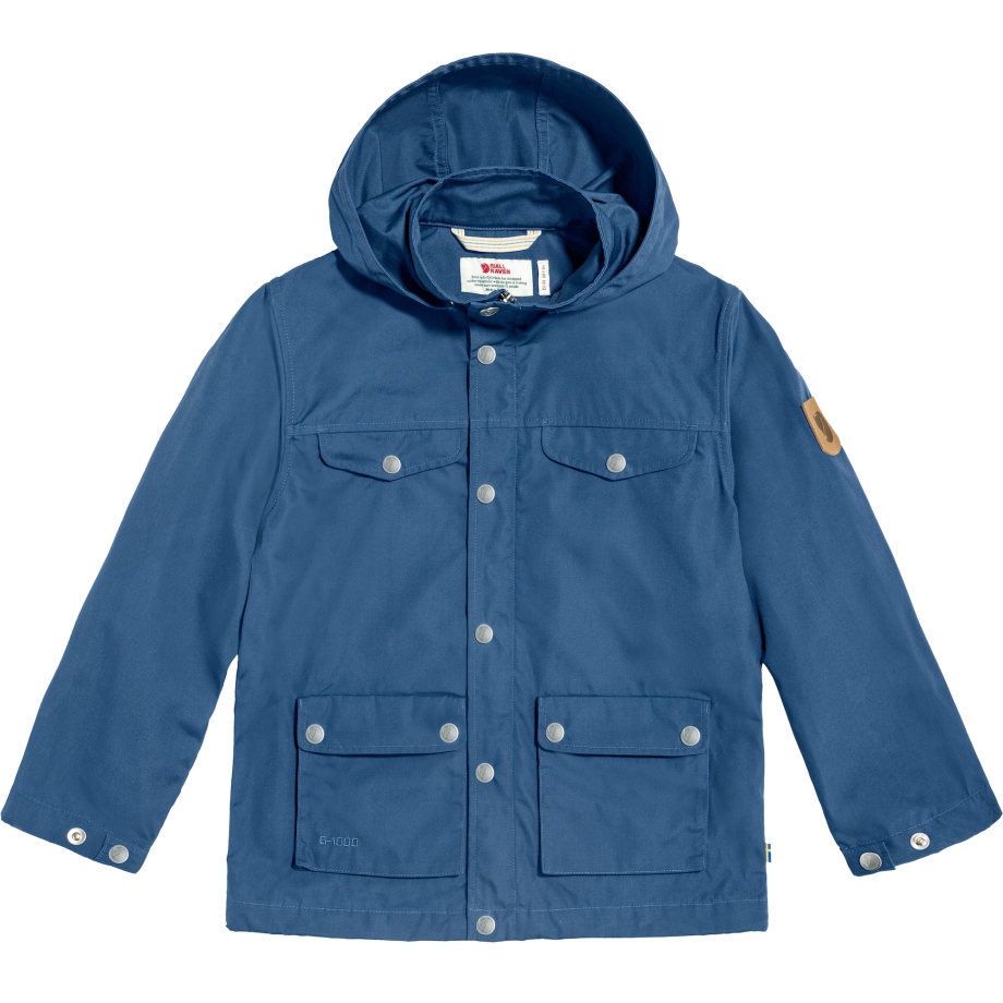 Deep Blue Fjällräven Canada Kids Greenland Jacket