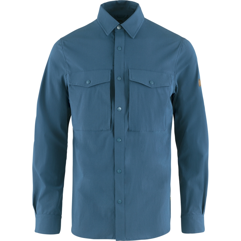 Uncle Blue Abisko Trekking Shirt M Fjällräven Canada Brand