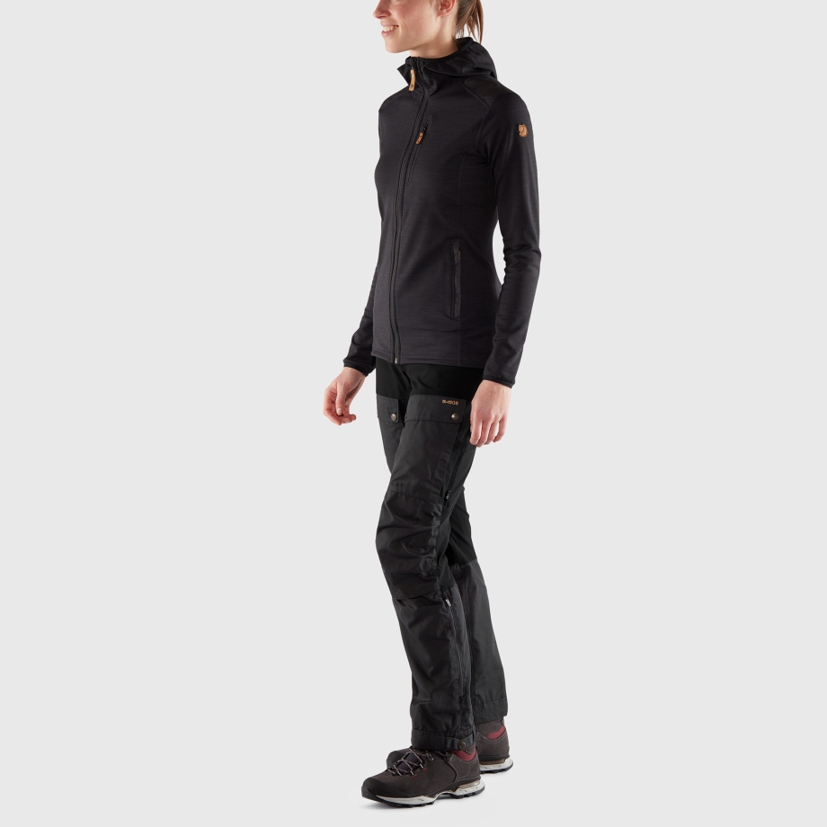 Black-Stone Grey Keb Trousers Curved W Short Fjällräven Canada