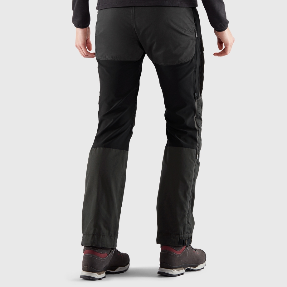 Black-Stone Grey Keb Trousers Curved W Short Fjällräven Canada