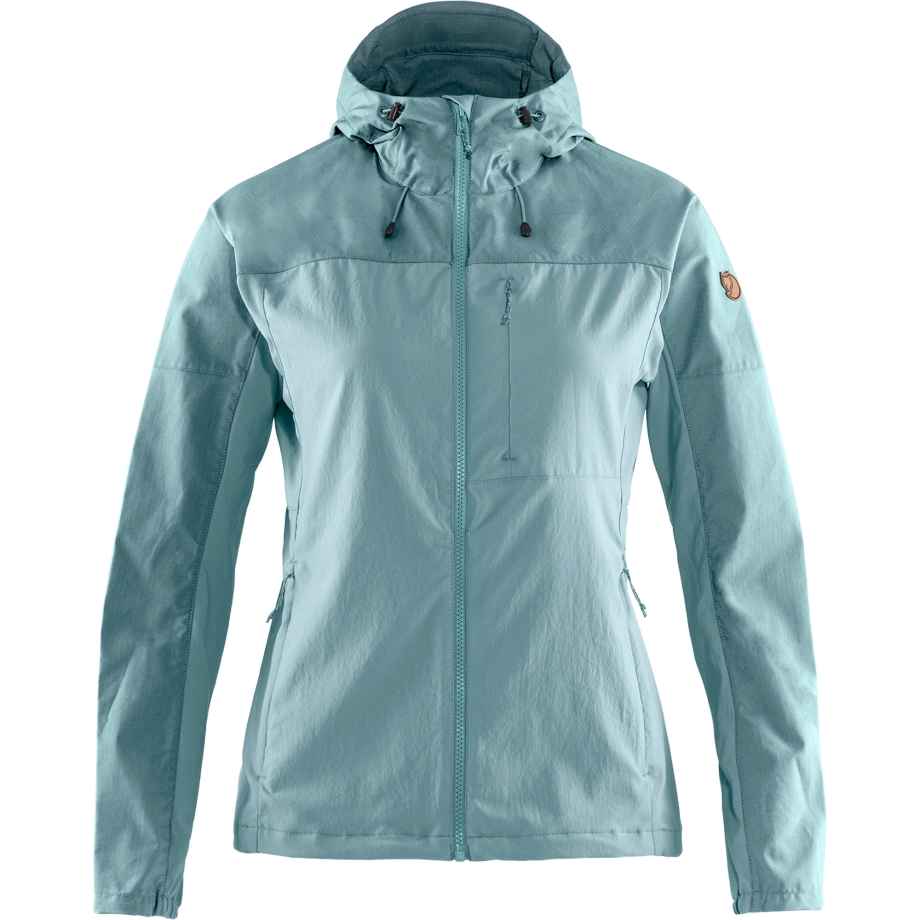 Mineral Blue-Clay Blue Fjällräven Canada Abisko Midsummer Jacket W