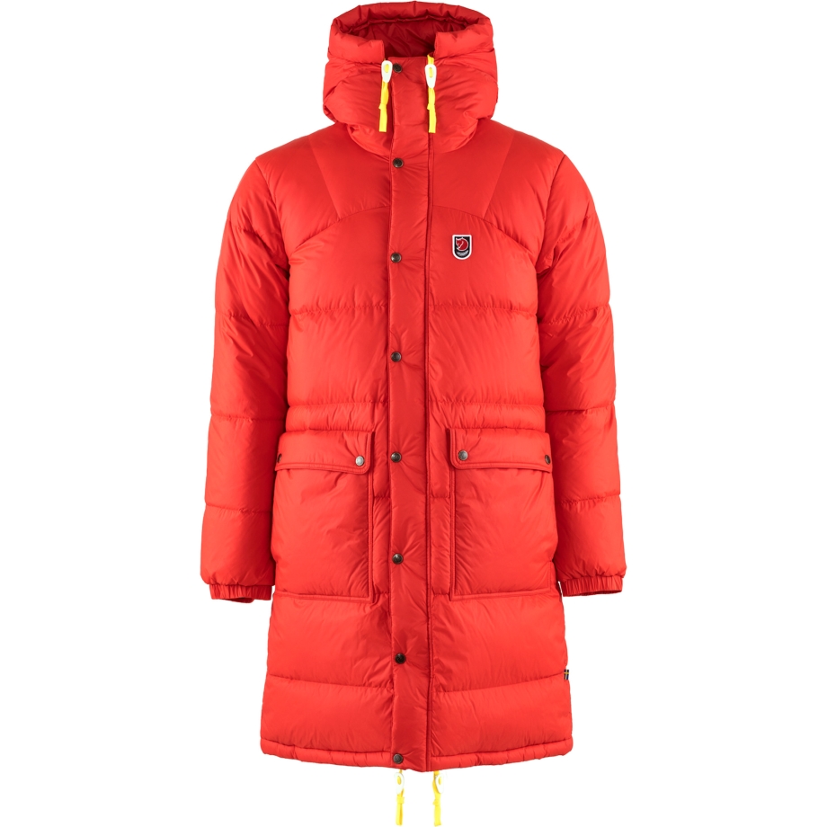 Fjällräven Canada True Red Expedition Long Down Parka M