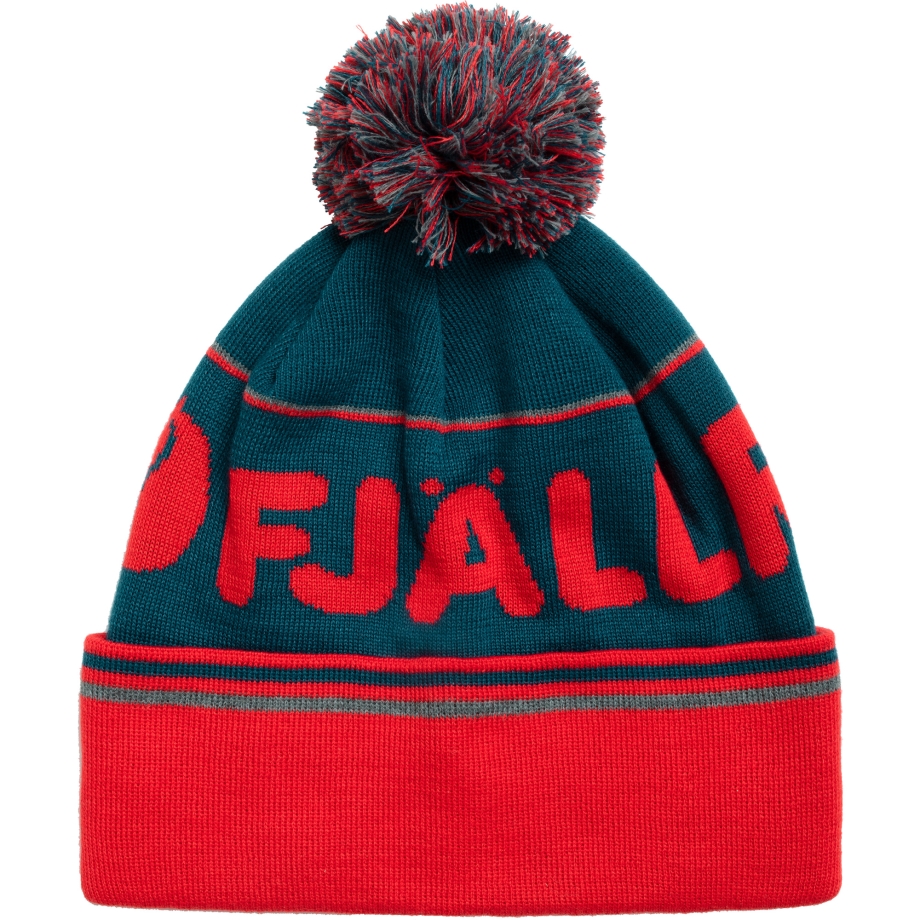 Pom Hat Fjällräven Canada Brand Storm-True Red