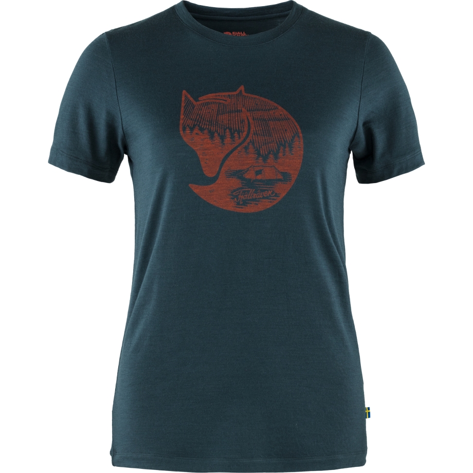Fjällräven Canada Dark Navy Abisko Wool Fox Ss W