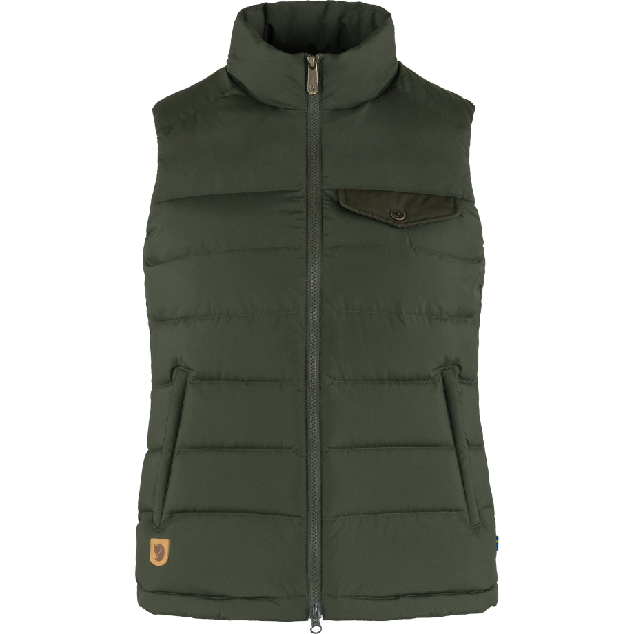 Deep Forest Greenland Down Liner Vest W Fjällräven Canada