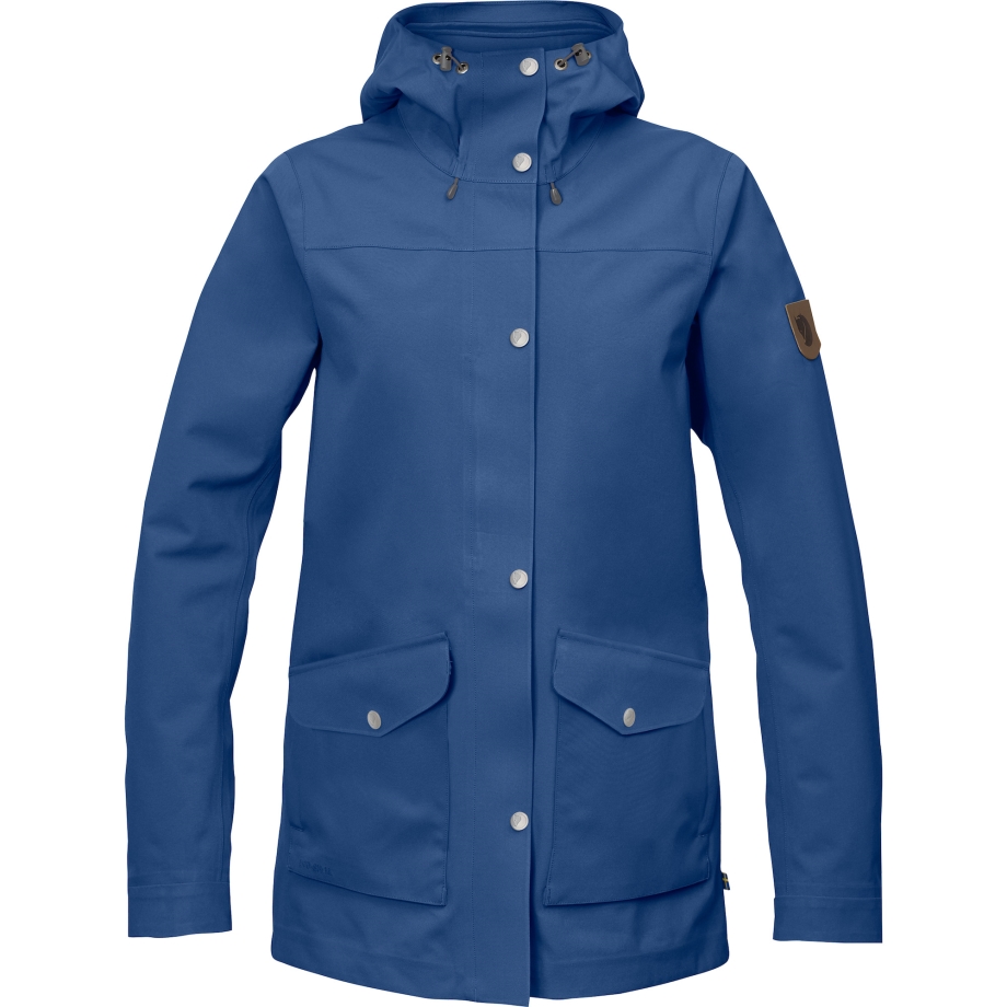 Deep Blue Greenland Eco-Shell Jacket W Fjällräven Canada