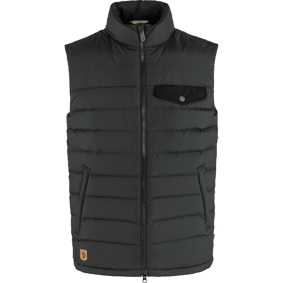 Black Fjällräven Canada Greenland Down Liner Vest M
