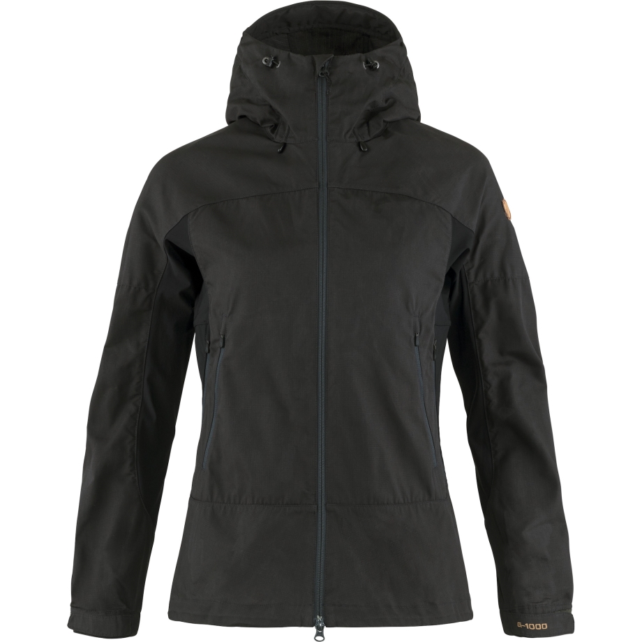 Fjällräven Canada Abisko Lite Trekking Jacket W Dark Grey-Black