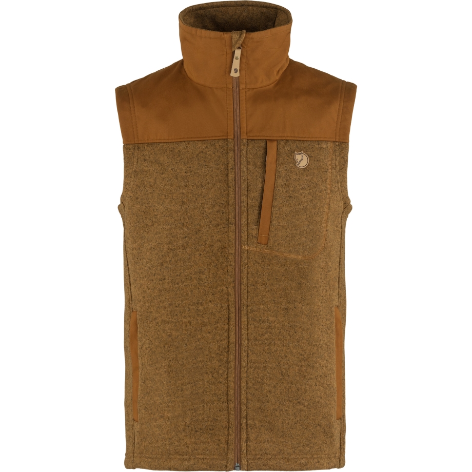 Buck Fleece Vest M Chestnut Fjällräven Canada