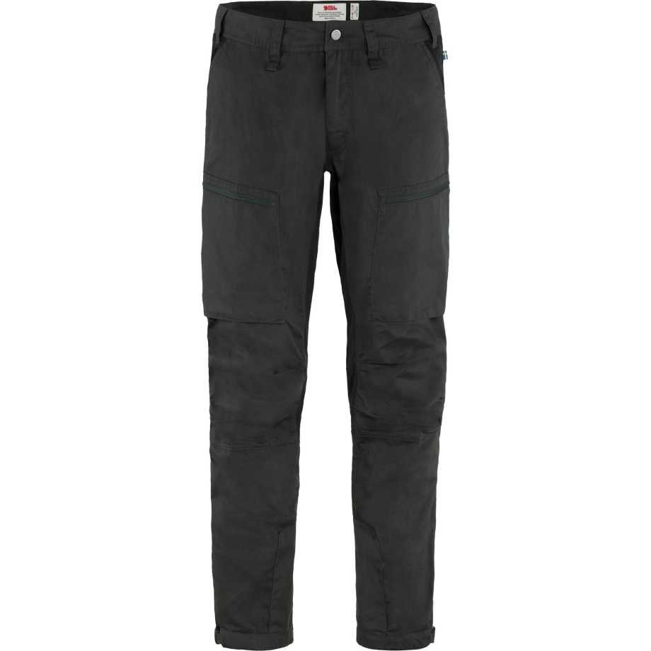 Abisko Lite Trekking Trousers M Reg Dark Grey Fjällräven Canada