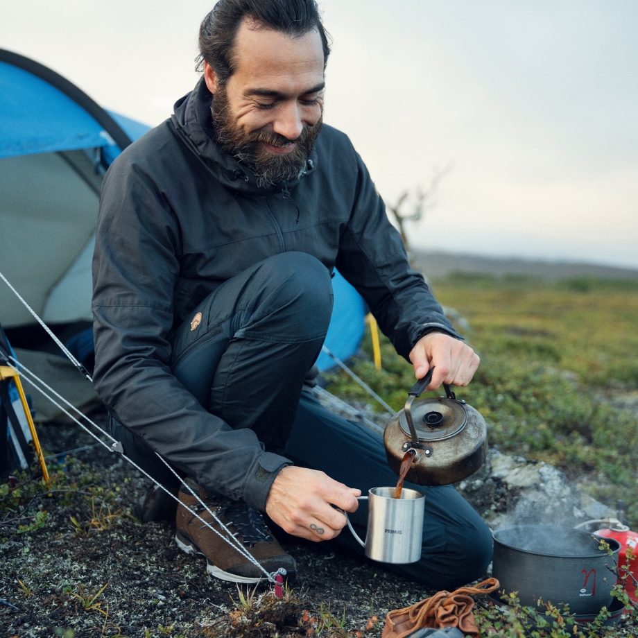 Abisko Lite Trekking Trousers M Reg Dark Grey Fjällräven Canada
