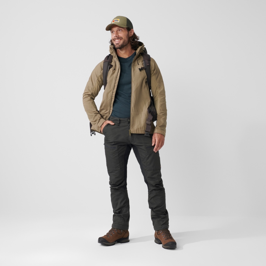 Abisko Lite Trekking Trousers M Reg Dark Grey Fjällräven Canada