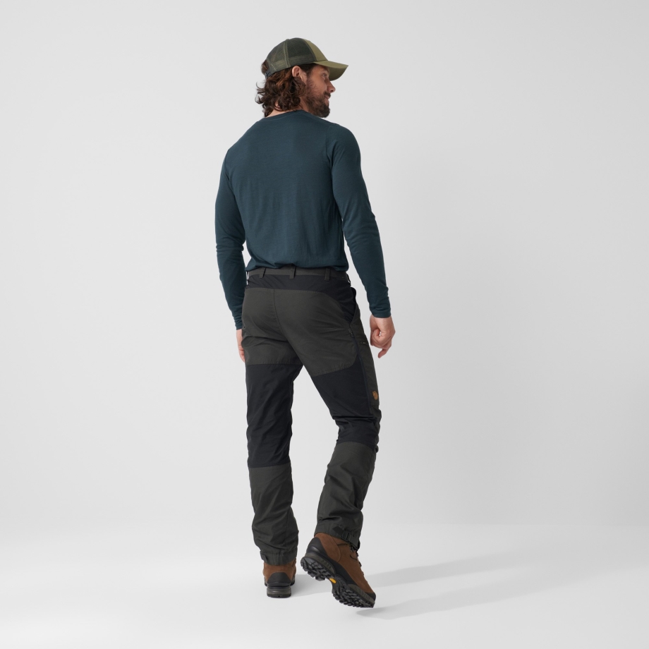 Abisko Lite Trekking Trousers M Reg Dark Grey Fjällräven Canada