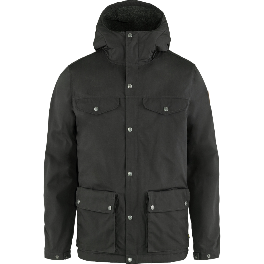 Dark Grey Fjällräven Canada Greenland Winter Jacket M