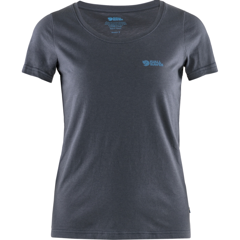Navy Logo T-Shirt W Fjällräven Canada