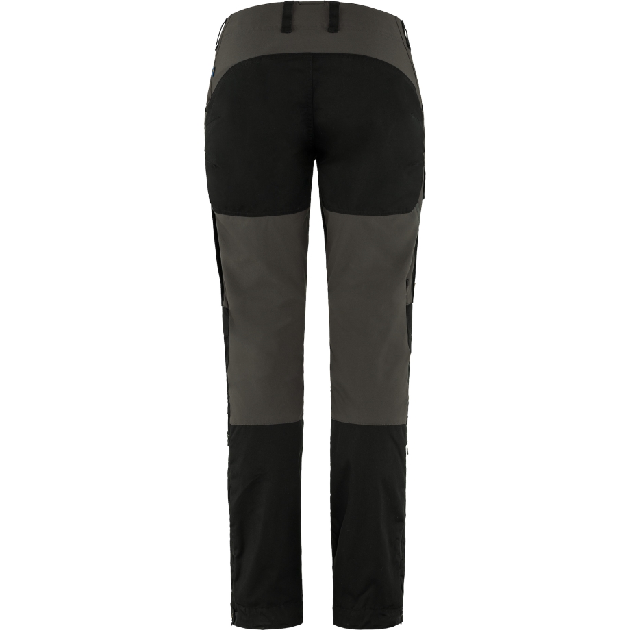 Black-Stone Grey Fjällräven Canada Keb Trousers W Reg