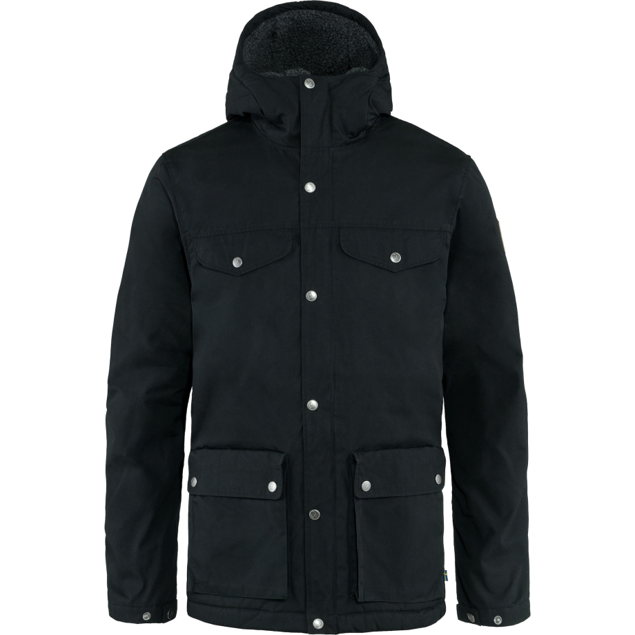 Greenland Winter Jacket M Black Fjällräven Canada
