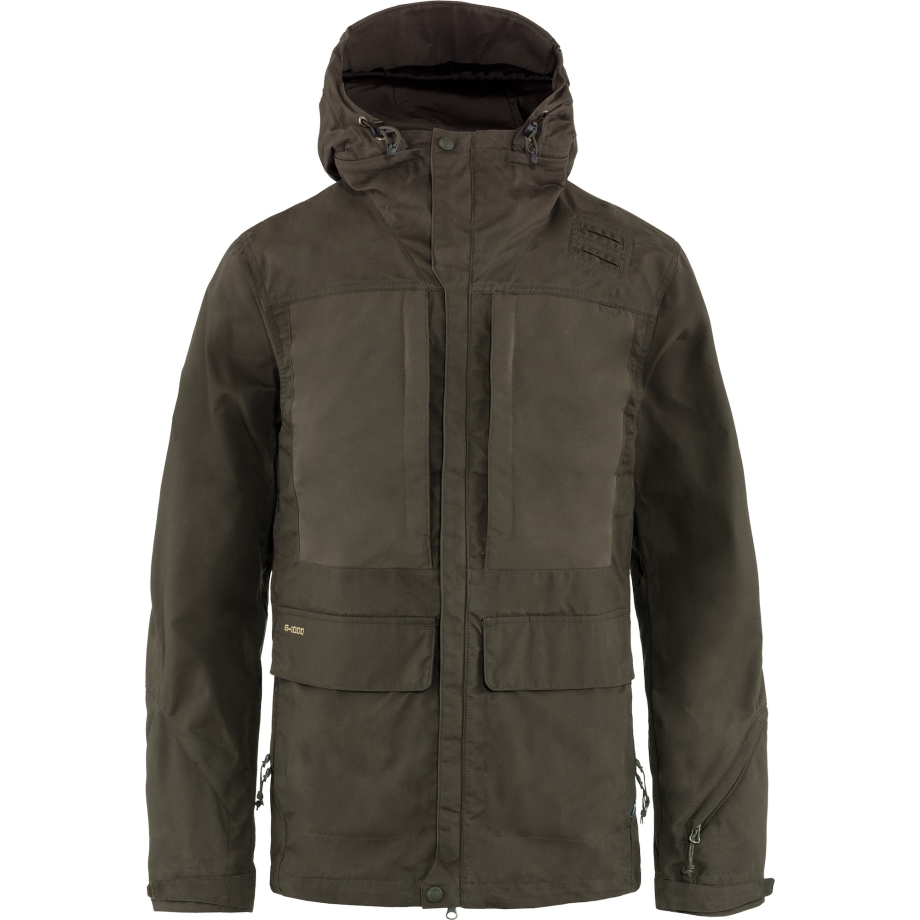 Dark Olive Fjällräven Canada Brand Lappland Hybrid Jacket M