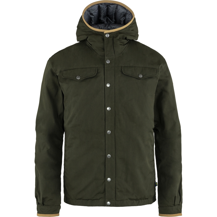 Greenland No. 1 Down Jacket M Fjällräven Canada Brand Deep Forest