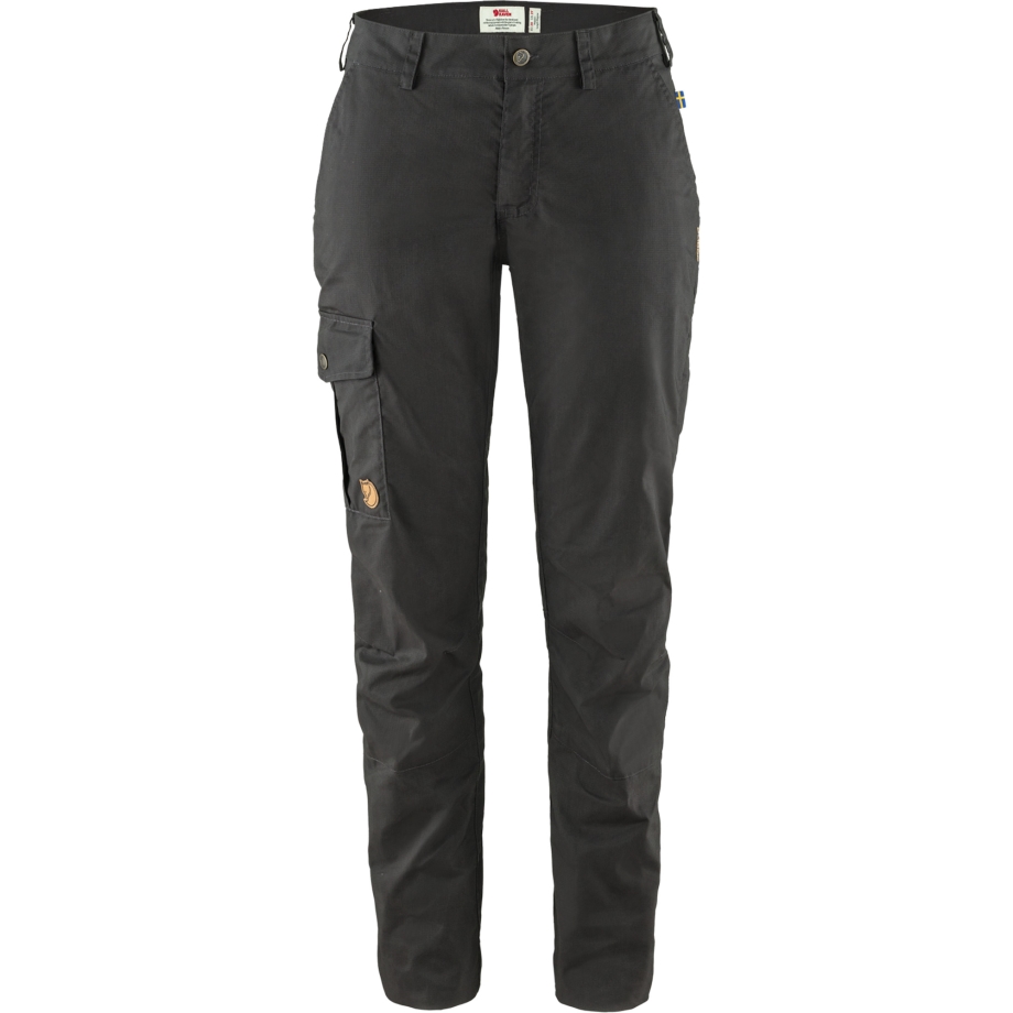 Dark Grey Karla Lite Curved Trousers W Fjällräven Canada